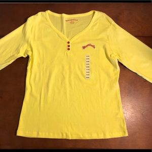 Yellow Extra Large Margaritaville Woman’s Shirt